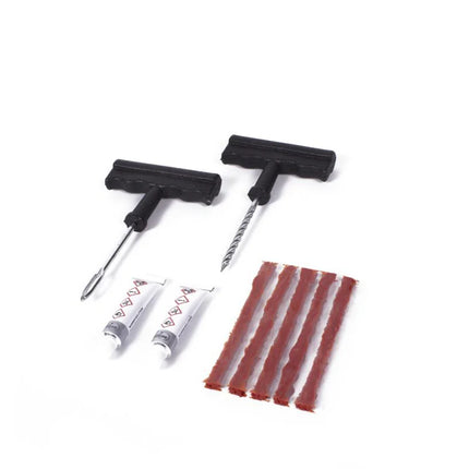 Benson 9-delige autoband reparatieset voor tubeless auto-, motor- en scooterbanden