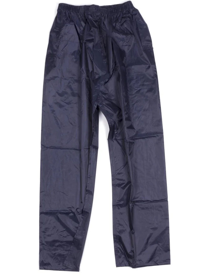 Blauw Lastpak regenpak met waterafstotende regenjas en regenbroek