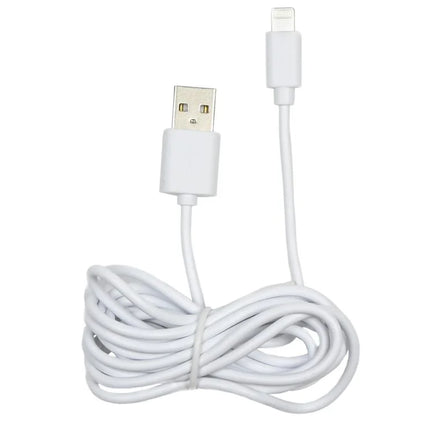 Benson USB-C naar Lightning kabel 2 meter wit voor opladen en dataoverdracht