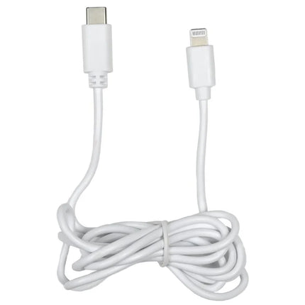 Benson USB-C naar Lightning kabel 1,2 meter wit voor opladen en dataoverdracht