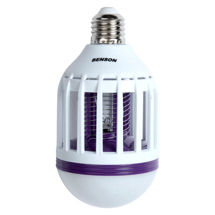 Benson 2-in-1 anti muggenlamp met E27-fitting en UV LED insectenbestrijding