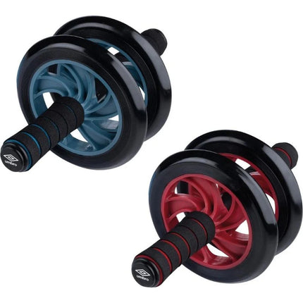 Umbro dubbele ab wheel buiktrainer voor buikspiertraining