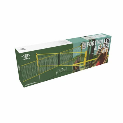 Umbro volleybalnet 400 x 168 cm voor tuin en strand