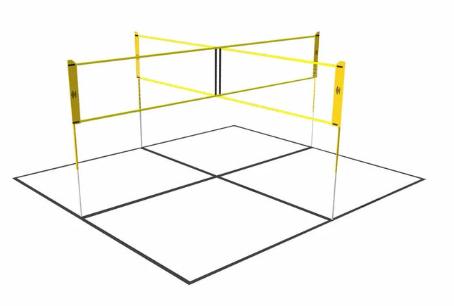 Umbro volleybalnet 400 x 168 cm voor tuin en strand