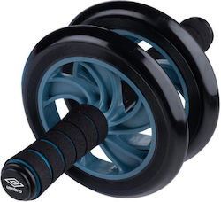Umbro dubbele ab wheel buiktrainer voor buikspiertraining